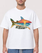 Mockup Boxy Heavyweight Tee White male close-up 08