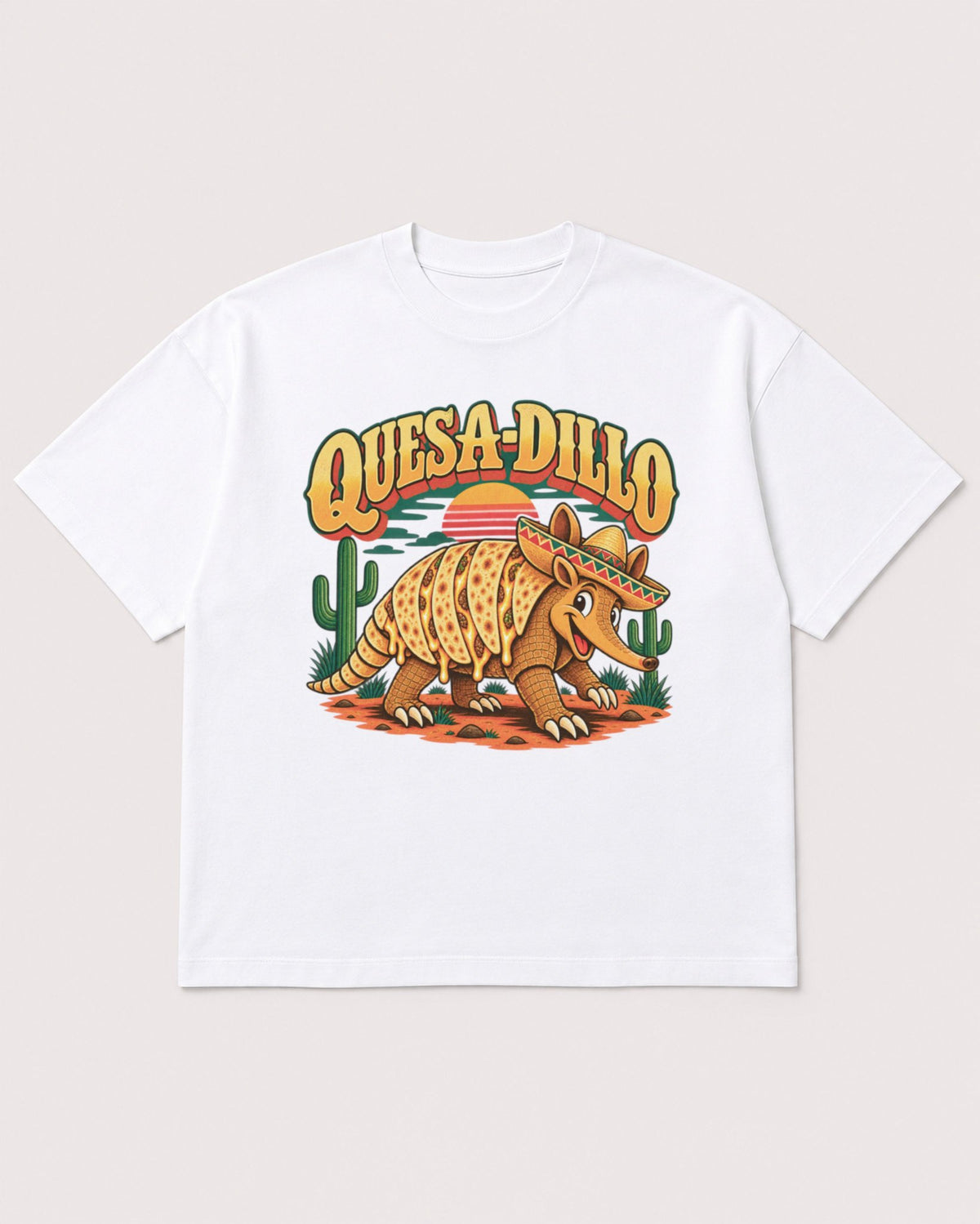 Mockup Boxy Heavyweight Tee White product