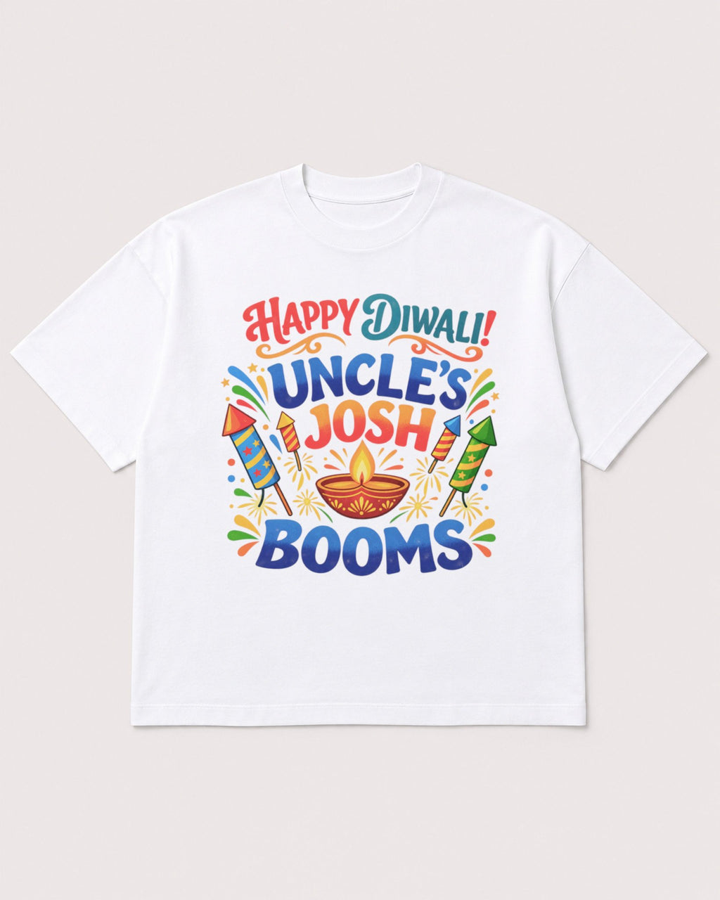 Mockup Boxy Heavyweight Tee White product