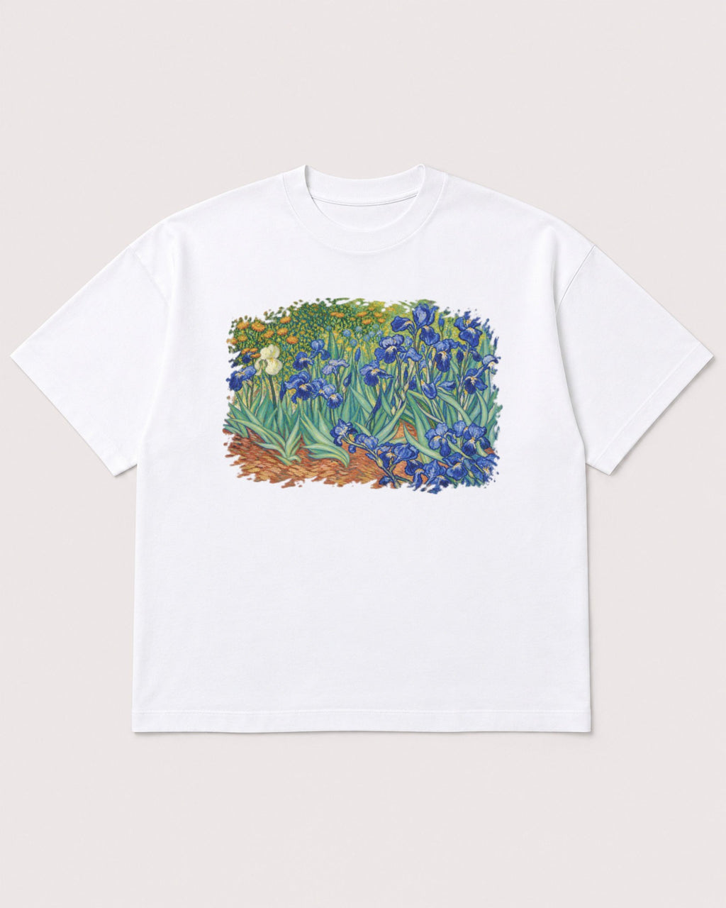 Mockup Boxy Heavyweight Tee White product