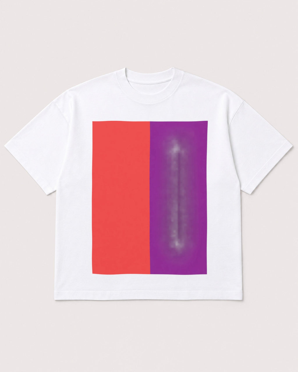 Mockup Boxy Heavyweight Tee White product