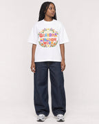 Mockup Boxy Heavyweight Tee White female full-body 04