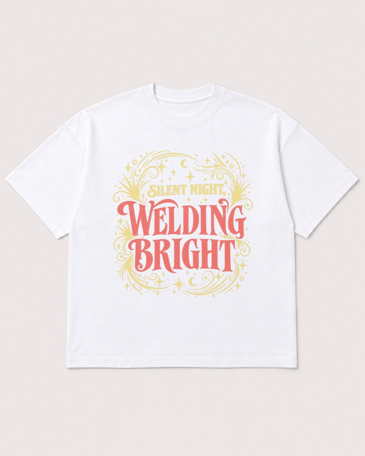 Mockup Boxy Heavyweight Tee White product