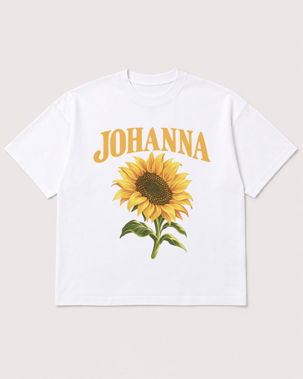Mockup Boxy Heavyweight Tee White product