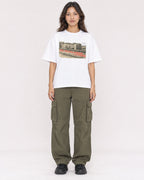 Mockup Boxy Heavyweight Tee White female full-body 02