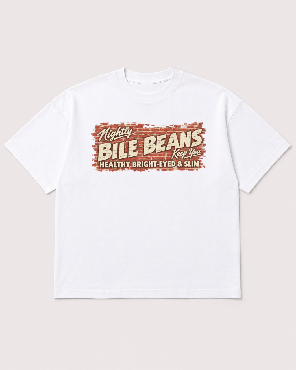 Mockup Boxy Heavyweight Tee White product