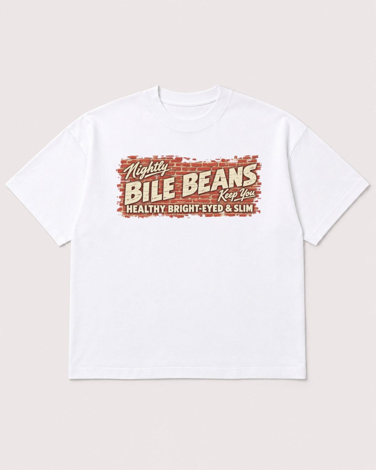 Mockup Boxy Heavyweight Tee White product