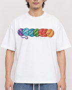 Mockup Boxy Heavyweight Tee White male close-up 03
