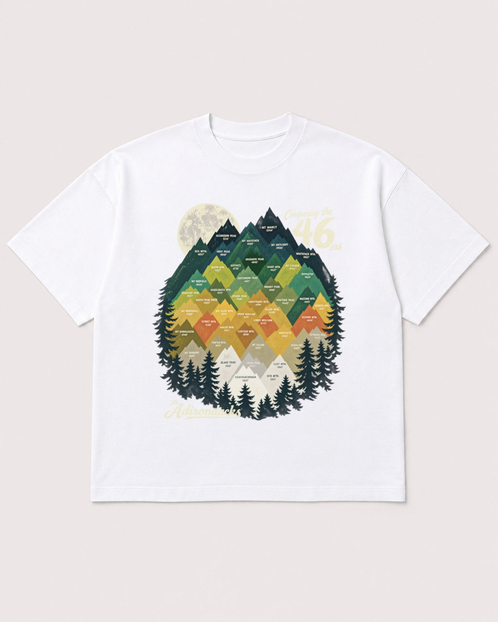 Mockup Boxy Heavyweight Tee White product