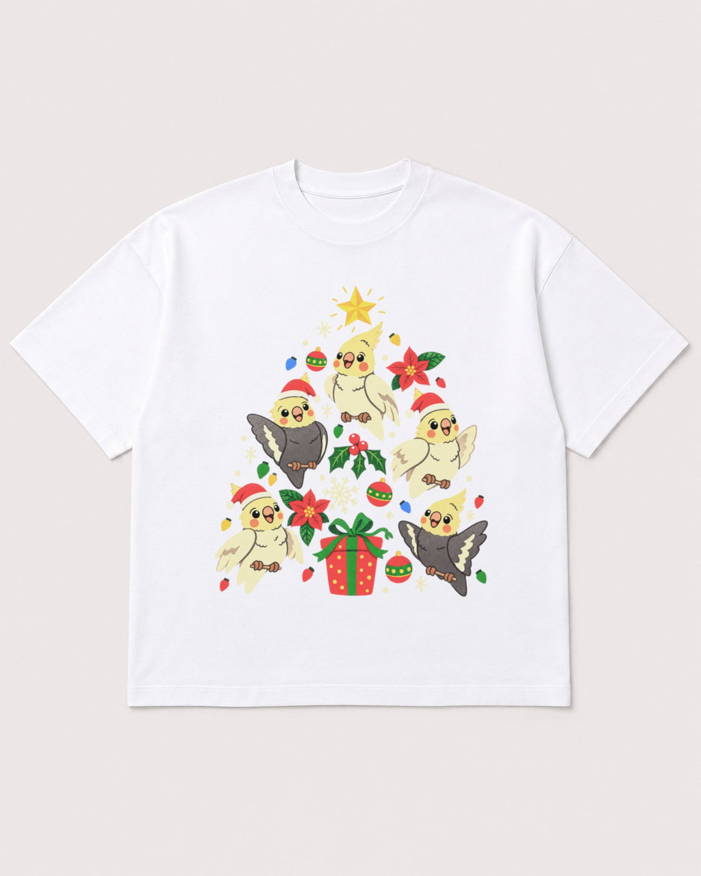 Mockup Boxy Heavyweight Tee White product