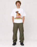 Mockup Boxy Heavyweight Tee White male full-body 09
