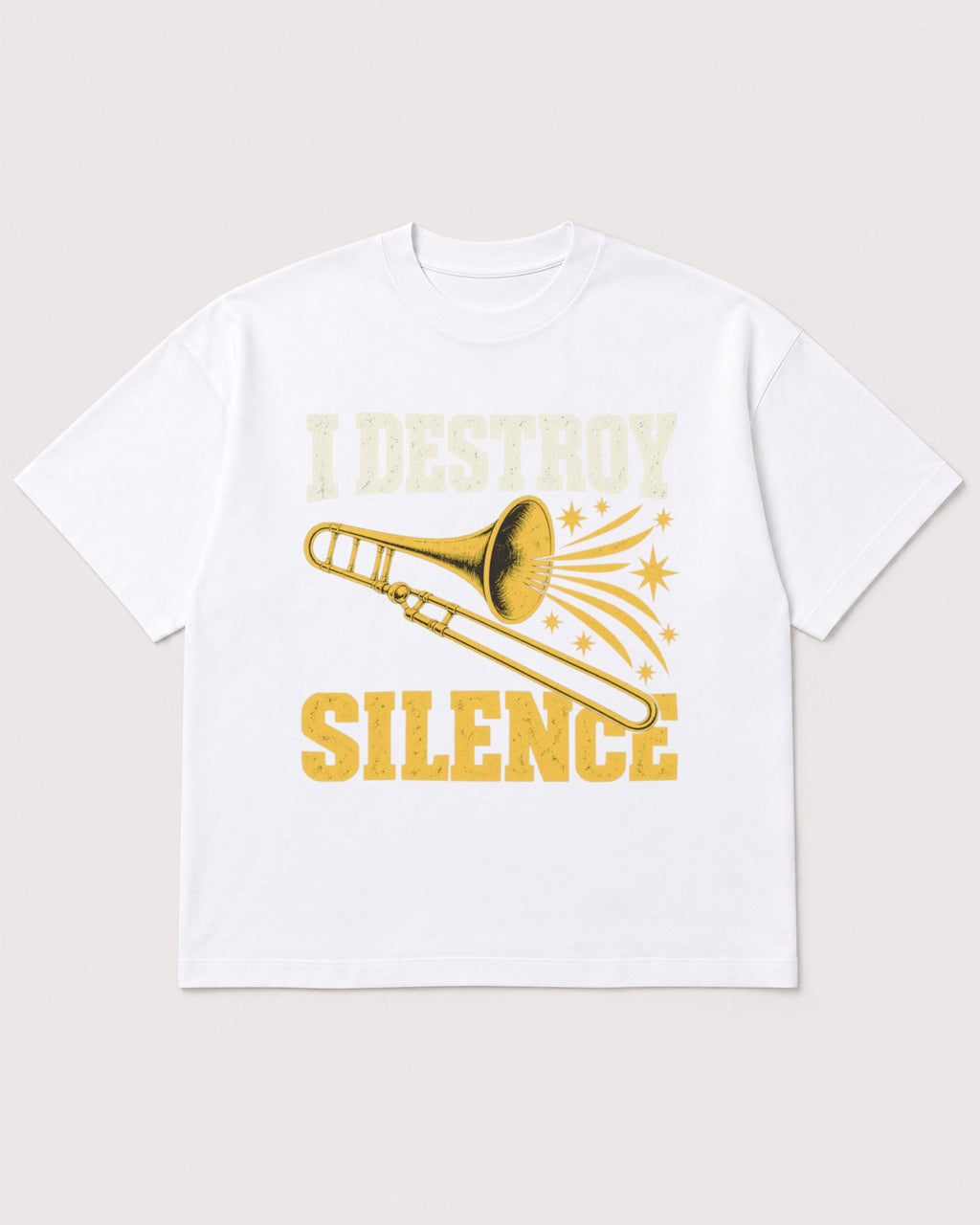 Mockup Boxy Heavyweight Tee White product