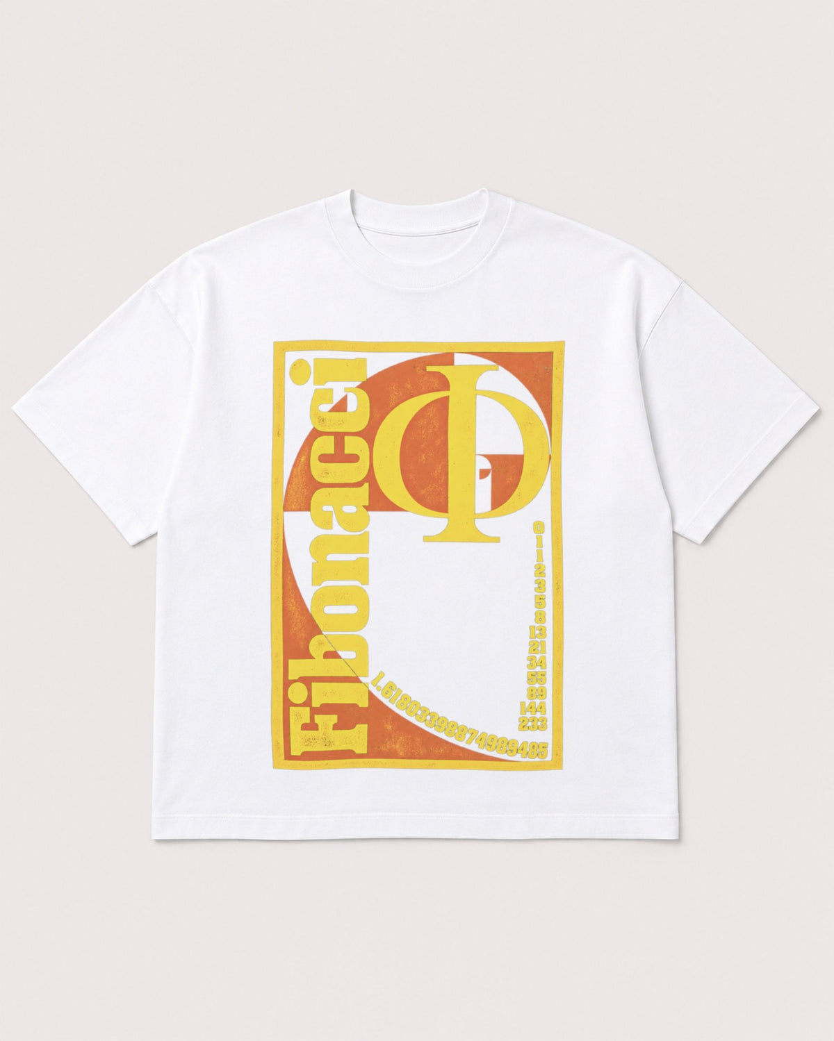 Mockup Boxy Heavyweight Tee White product