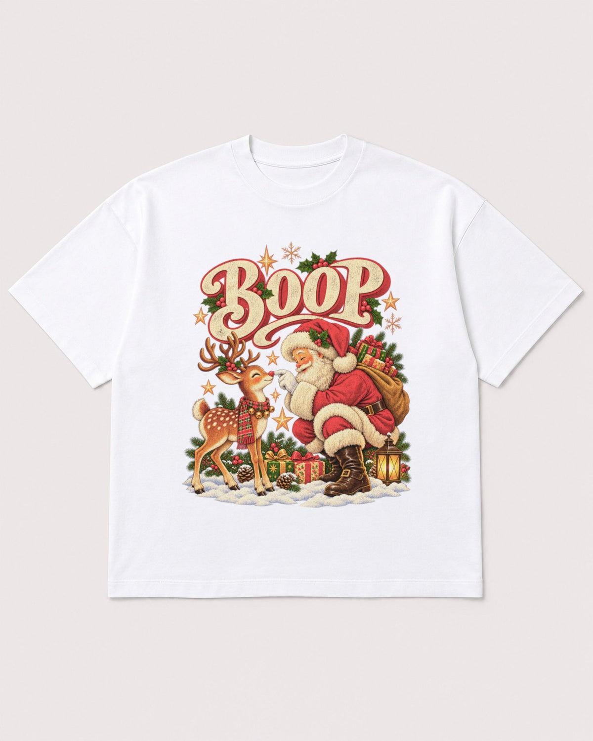 Mockup Boxy Heavyweight Tee White product