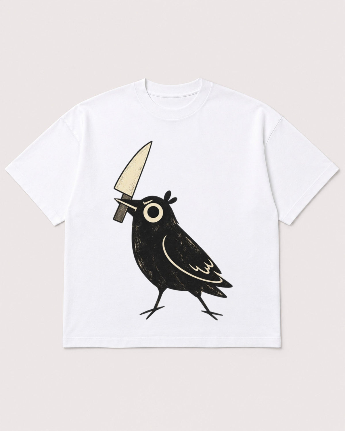 Mockup Boxy Heavyweight Tee White product