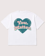Mockup Boxy Heavyweight Tee White product