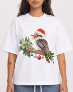 Mockup Boxy Heavyweight Tee White female close-up 06