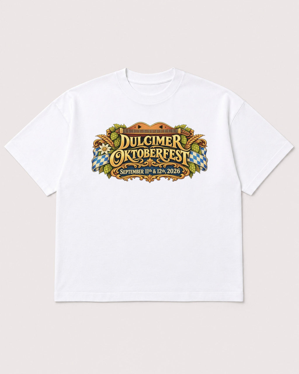 Mockup Boxy Heavyweight Tee White product