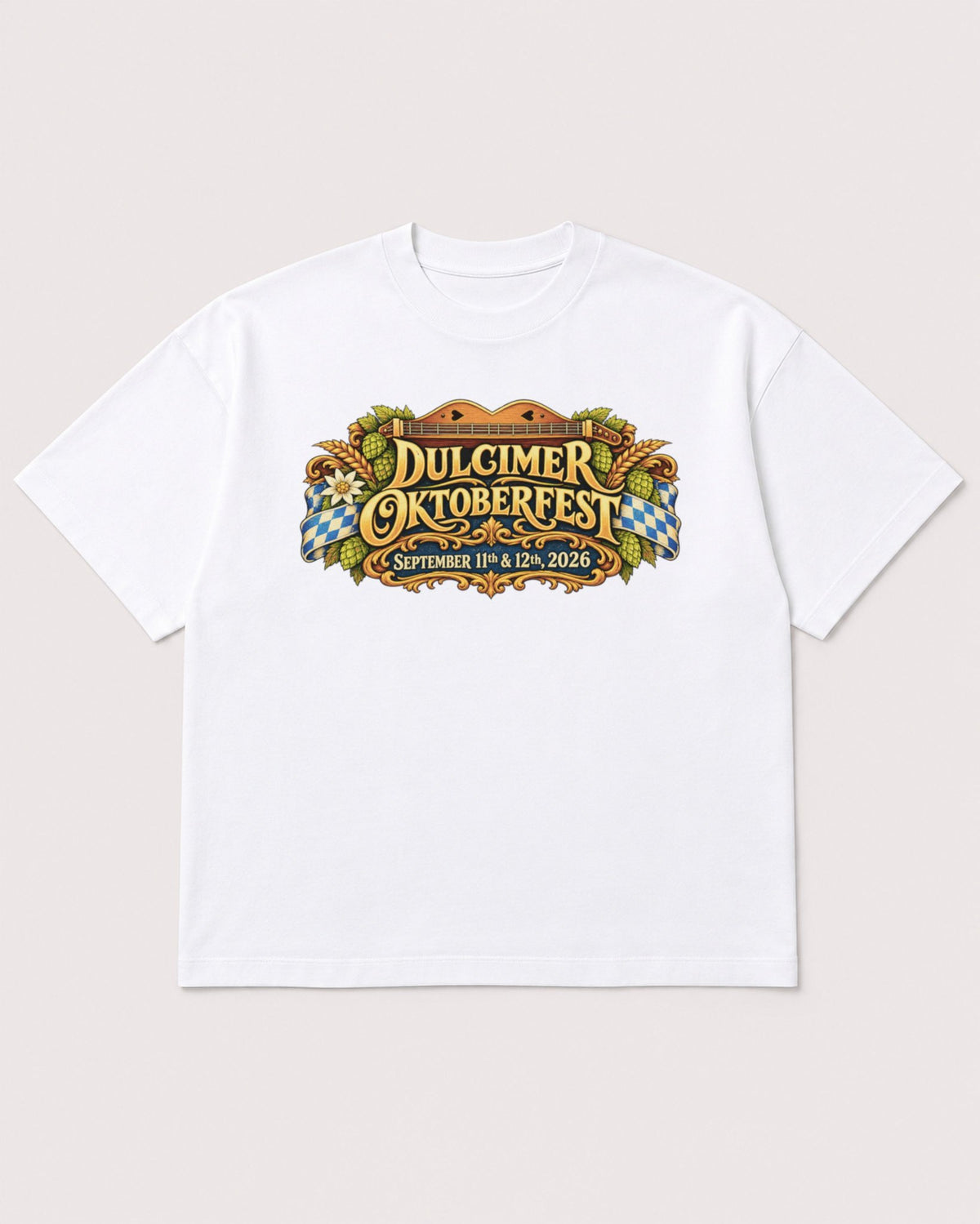 Mockup Boxy Heavyweight Tee White product