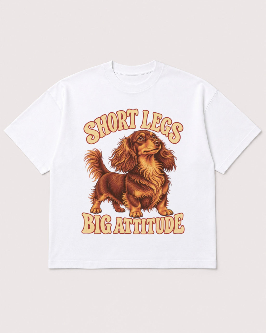 Mockup Boxy Heavyweight Tee White product