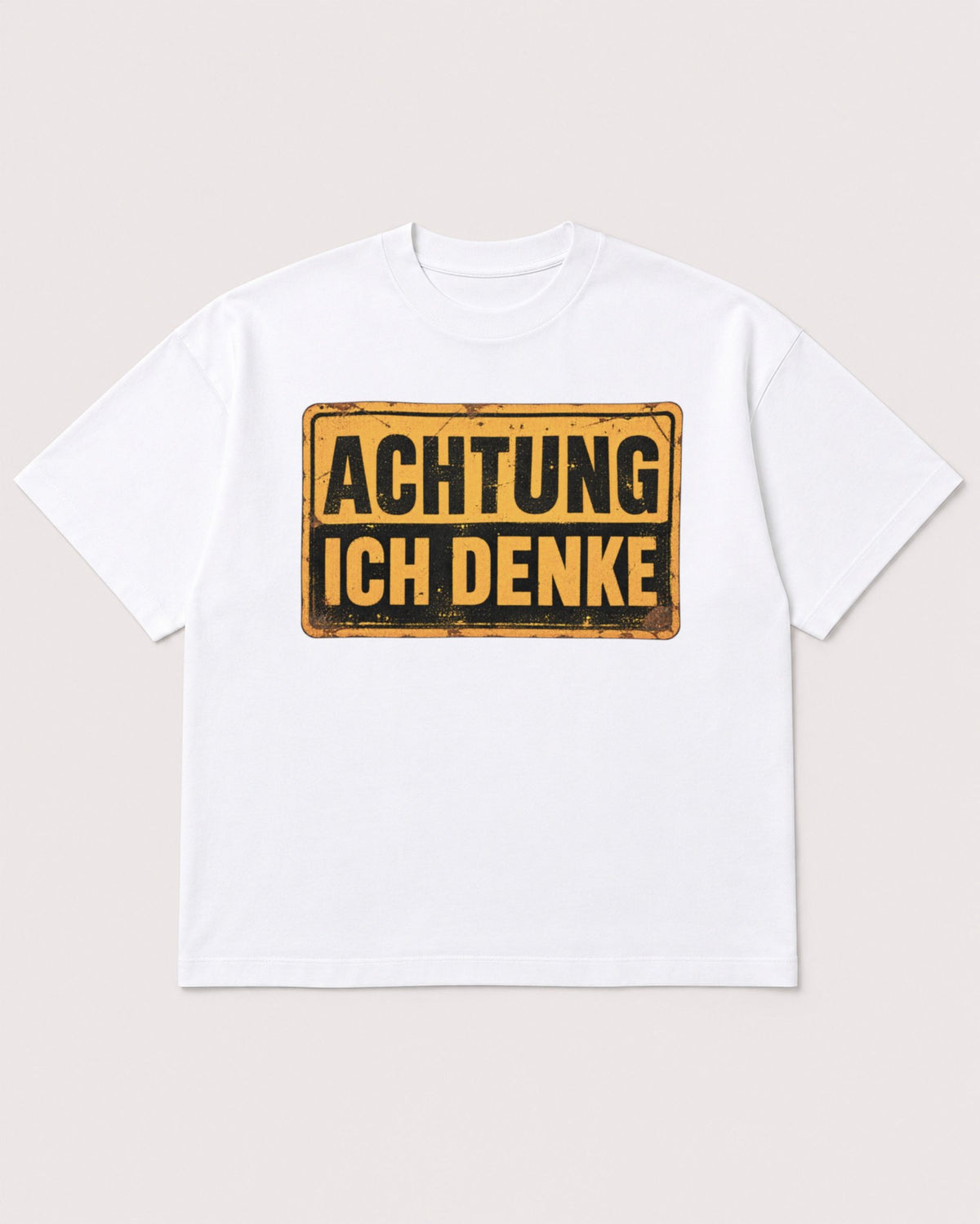 Mockup Boxy Heavyweight Tee White product