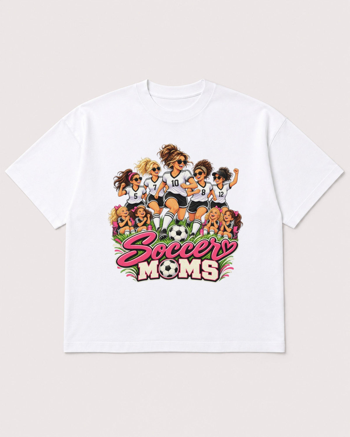 Mockup Boxy Heavyweight Tee White product