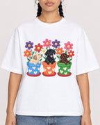 Mockup Boxy Heavyweight Tee White female close-up 50