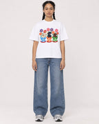Mockup Boxy Heavyweight Tee White female full-body 50