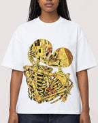 Mockup Boxy Heavyweight Tee White female close-up 04