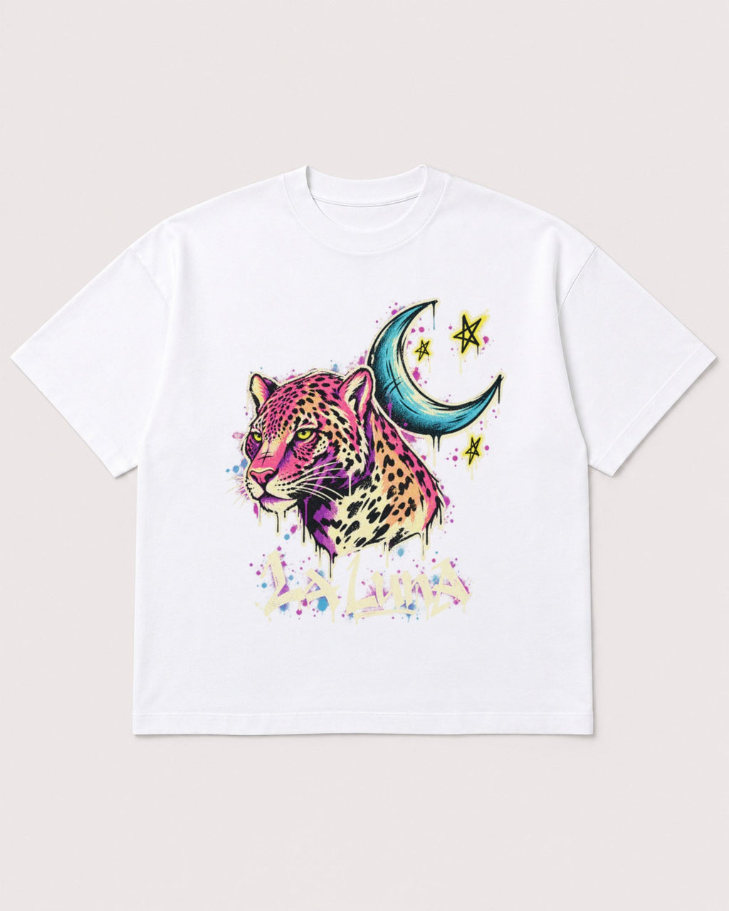Mockup Boxy Heavyweight Tee White product