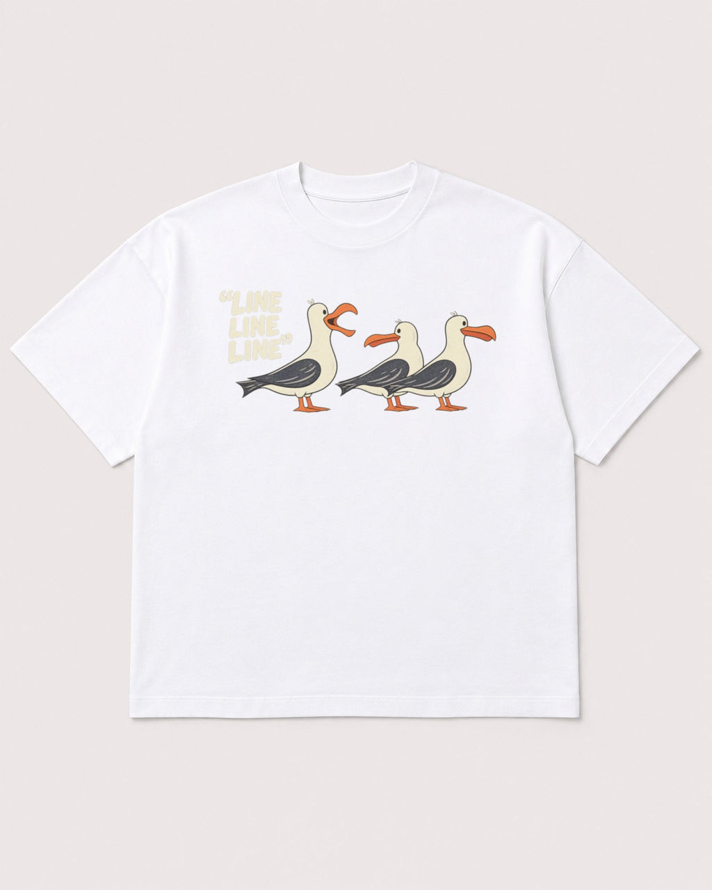 Mockup Boxy Heavyweight Tee White product