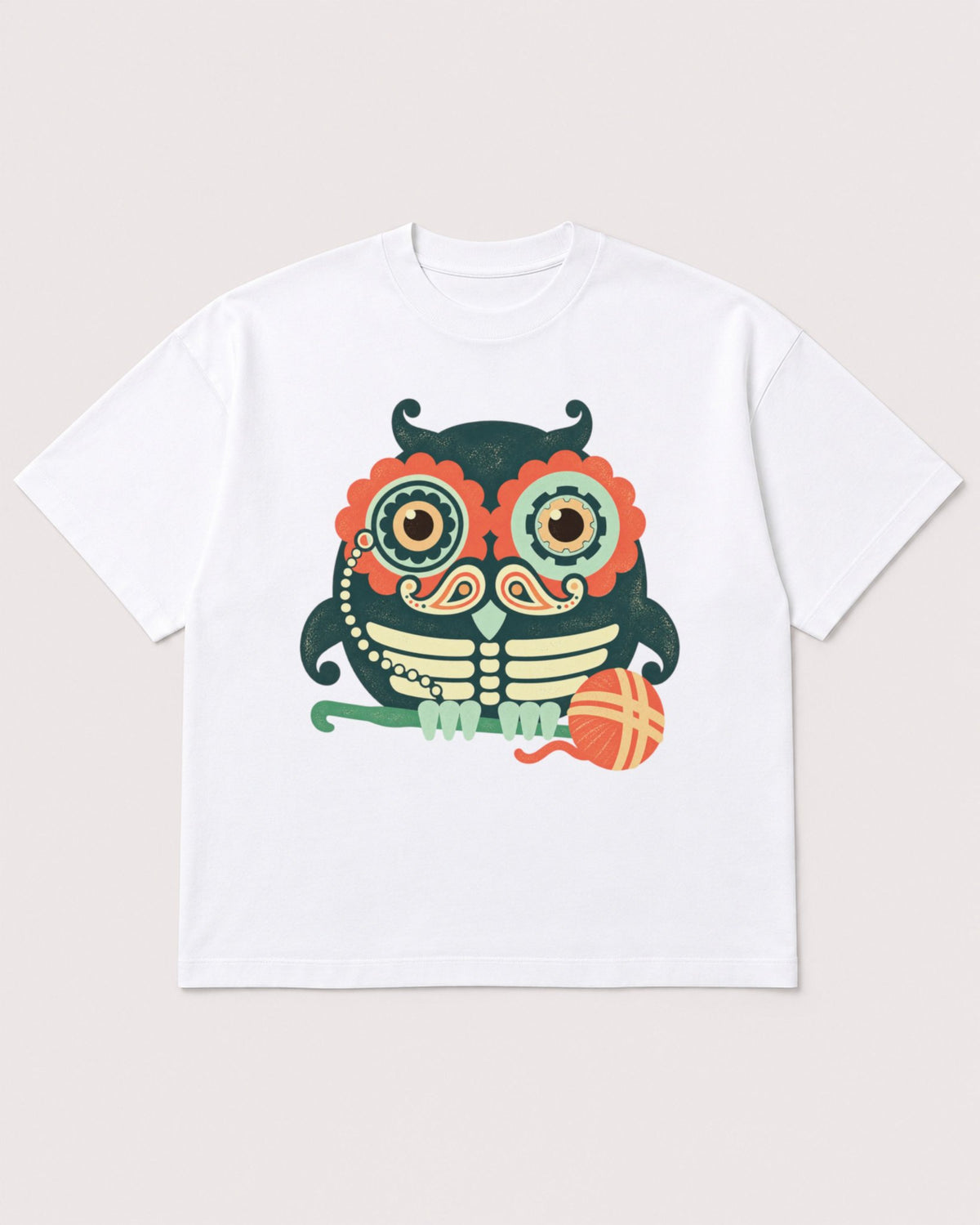 Mockup Boxy Heavyweight Tee White product