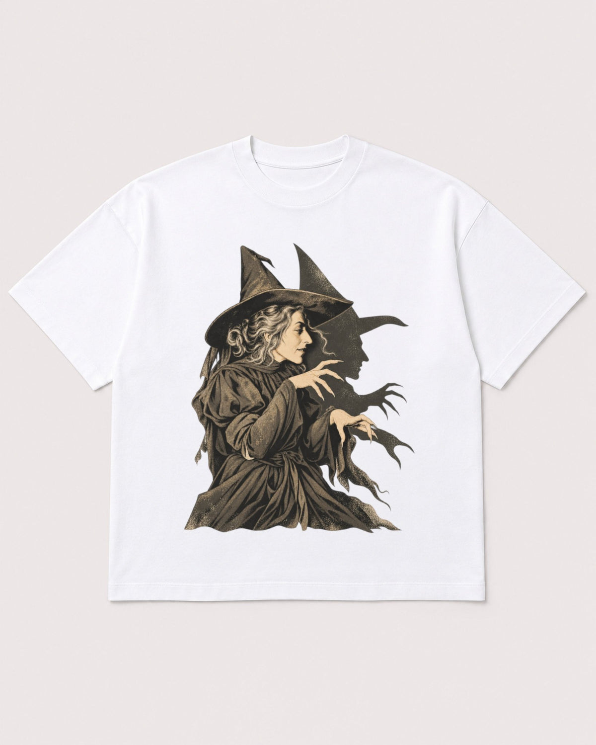 Mockup Boxy Heavyweight Tee White product