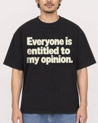 Mockup Boxy Heavyweight Tee Black male close-up 02