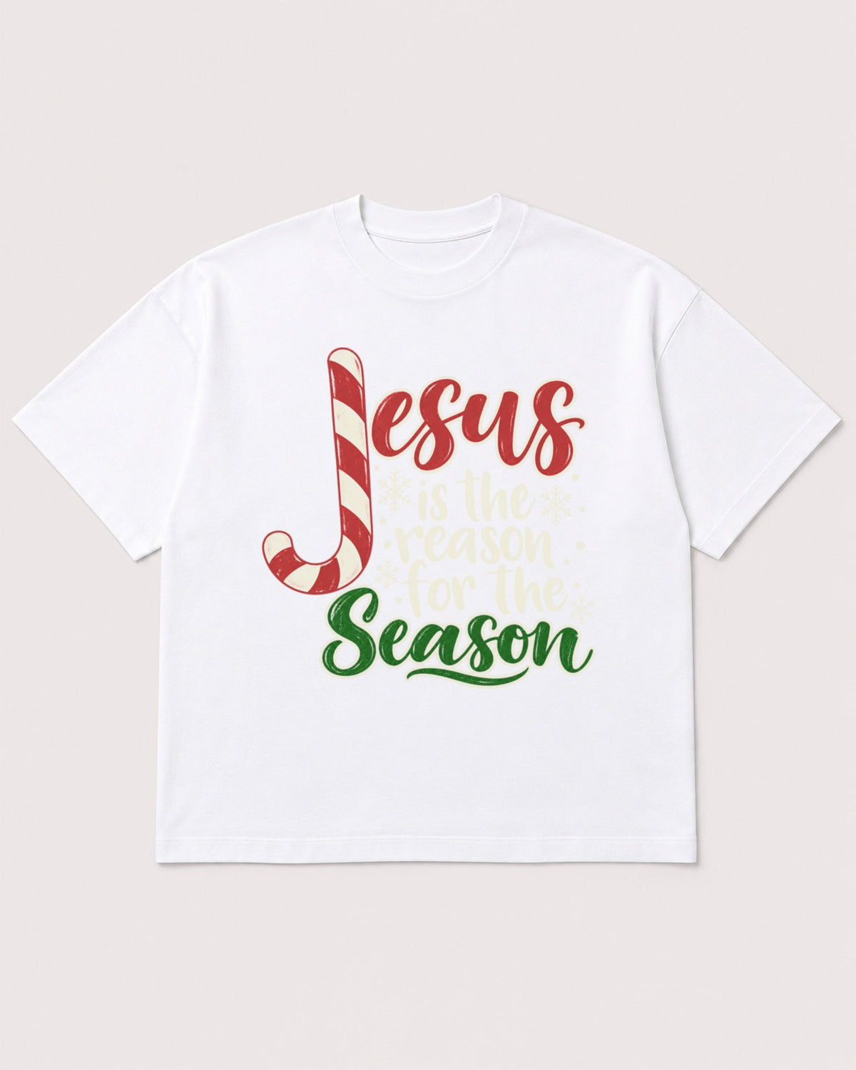 Mockup Boxy Heavyweight Tee White product