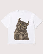 Mockup Boxy Heavyweight Tee White product