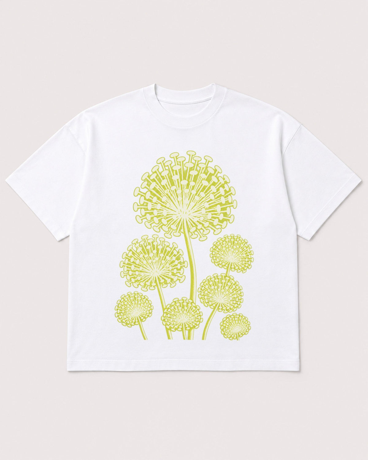 Mockup Boxy Heavyweight Tee White product