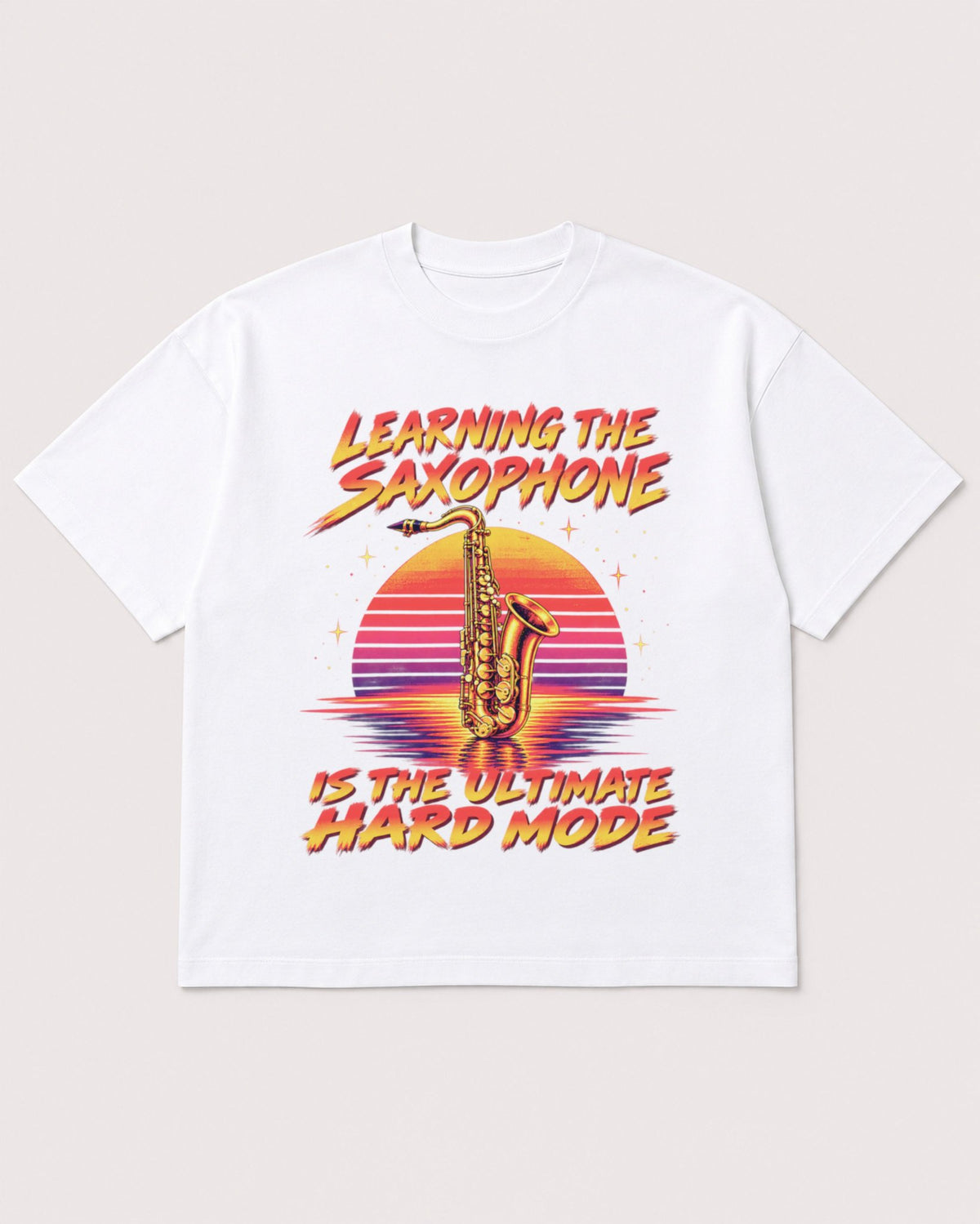 Mockup Boxy Heavyweight Tee White product