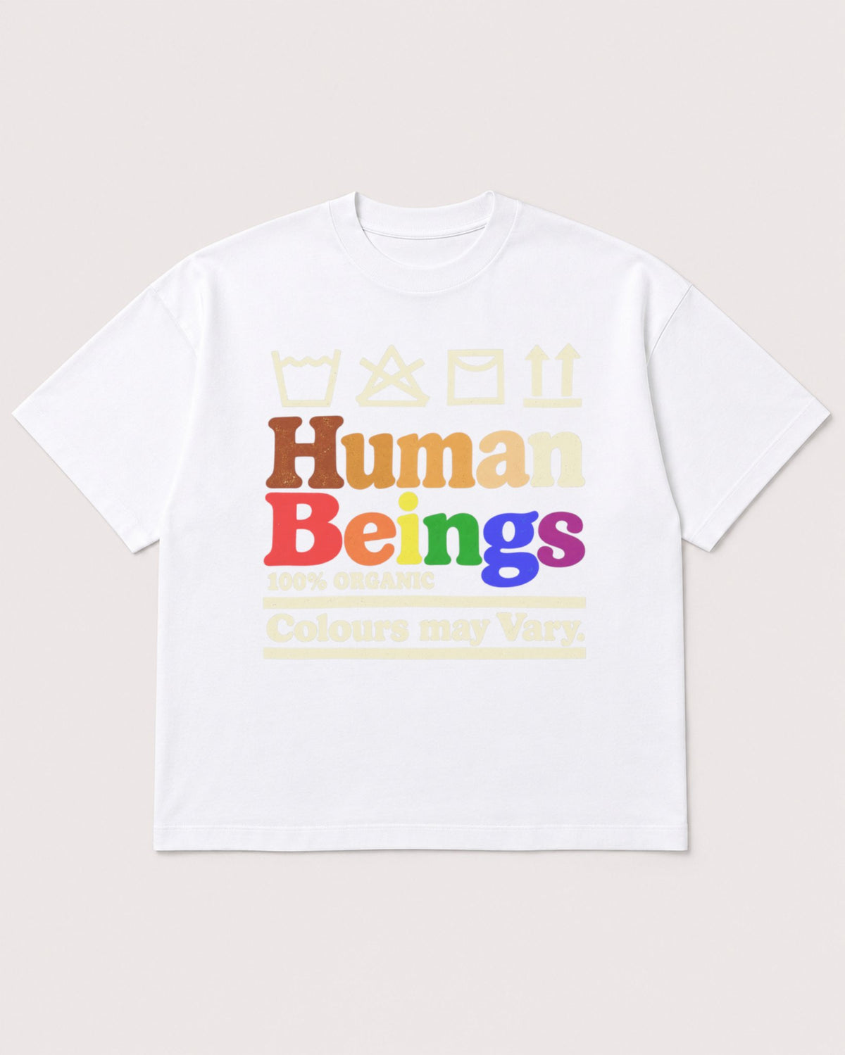 Mockup Boxy Heavyweight Tee White product