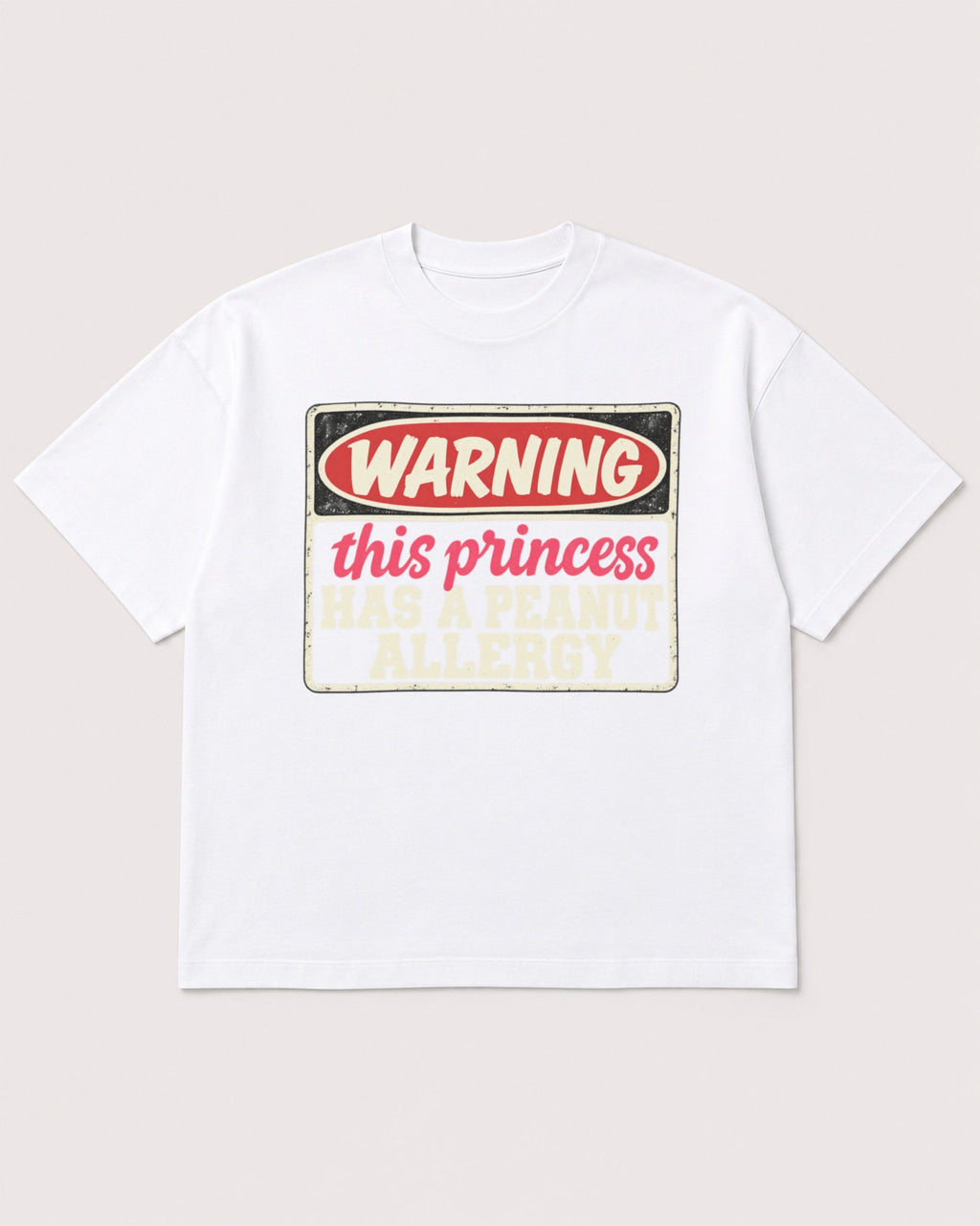 Mockup Boxy Heavyweight Tee White product