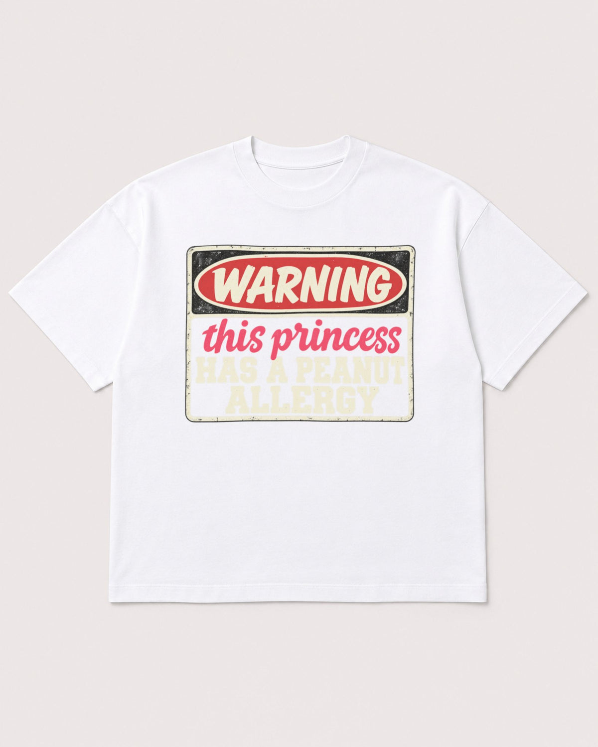 Mockup Boxy Heavyweight Tee White product