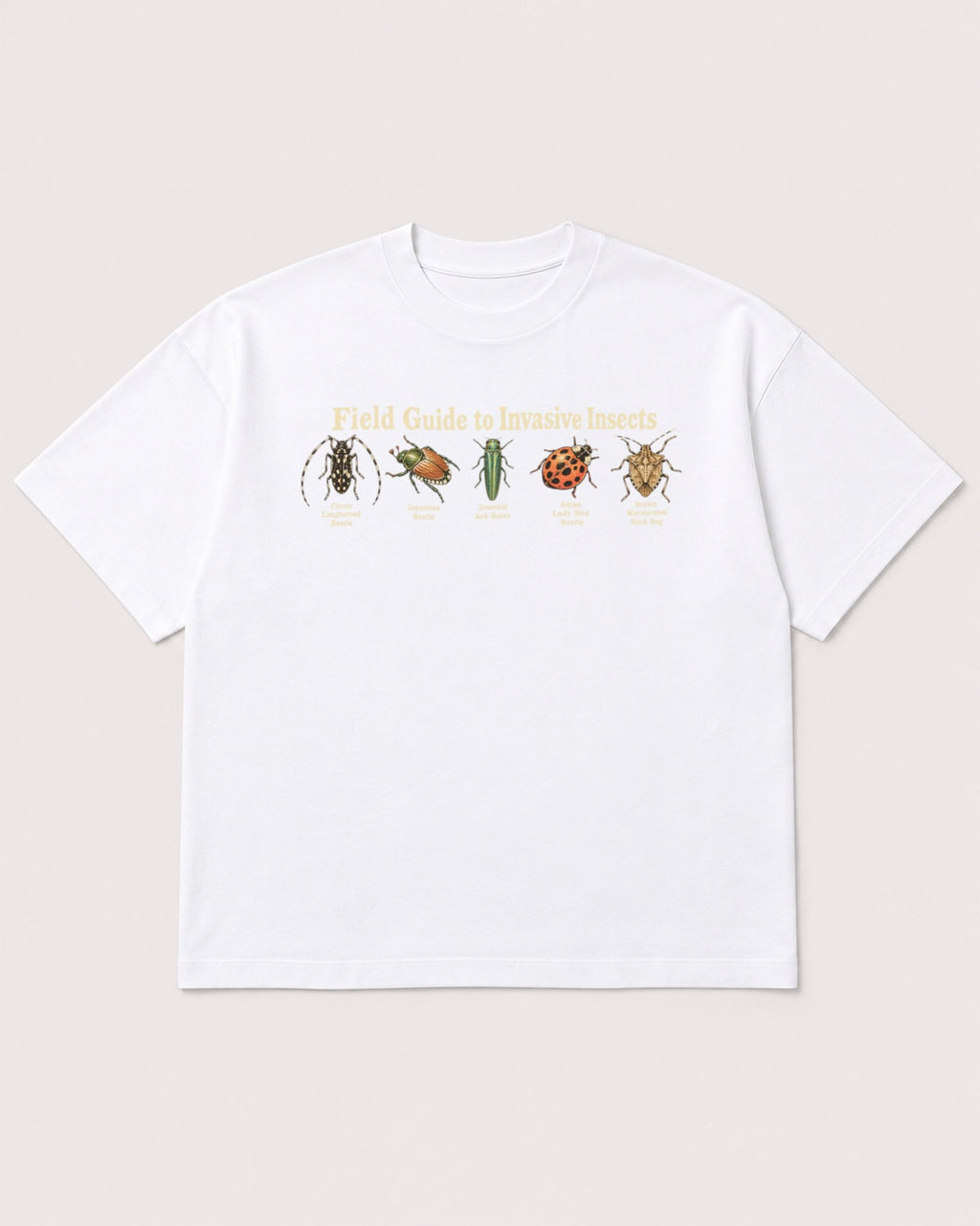 Mockup Boxy Heavyweight Tee White product