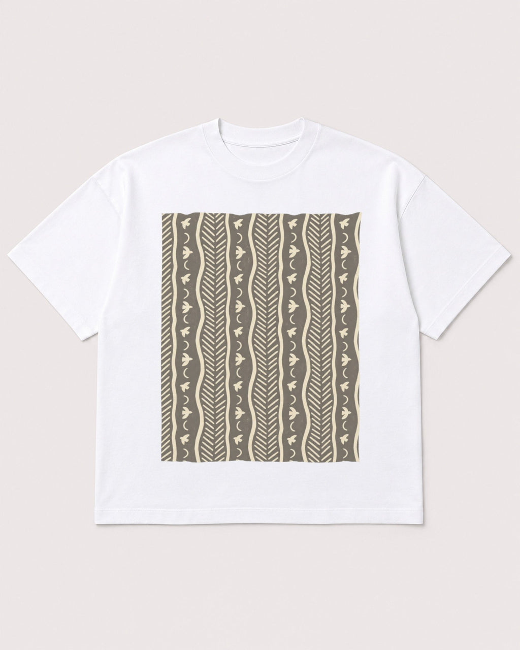 Mockup Boxy Heavyweight Tee White product