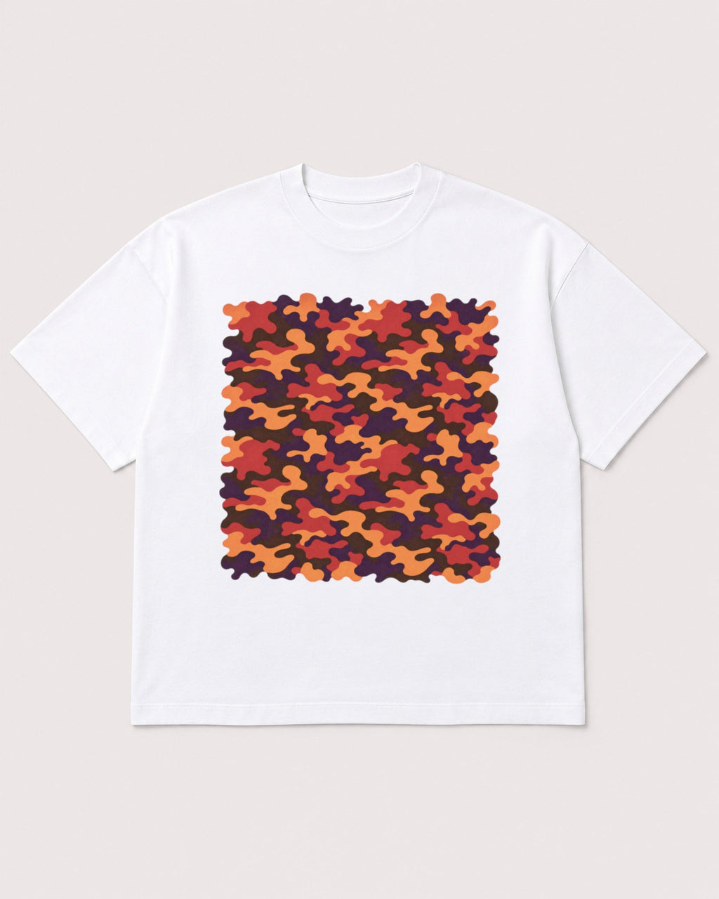 Mockup Boxy Heavyweight Tee White product