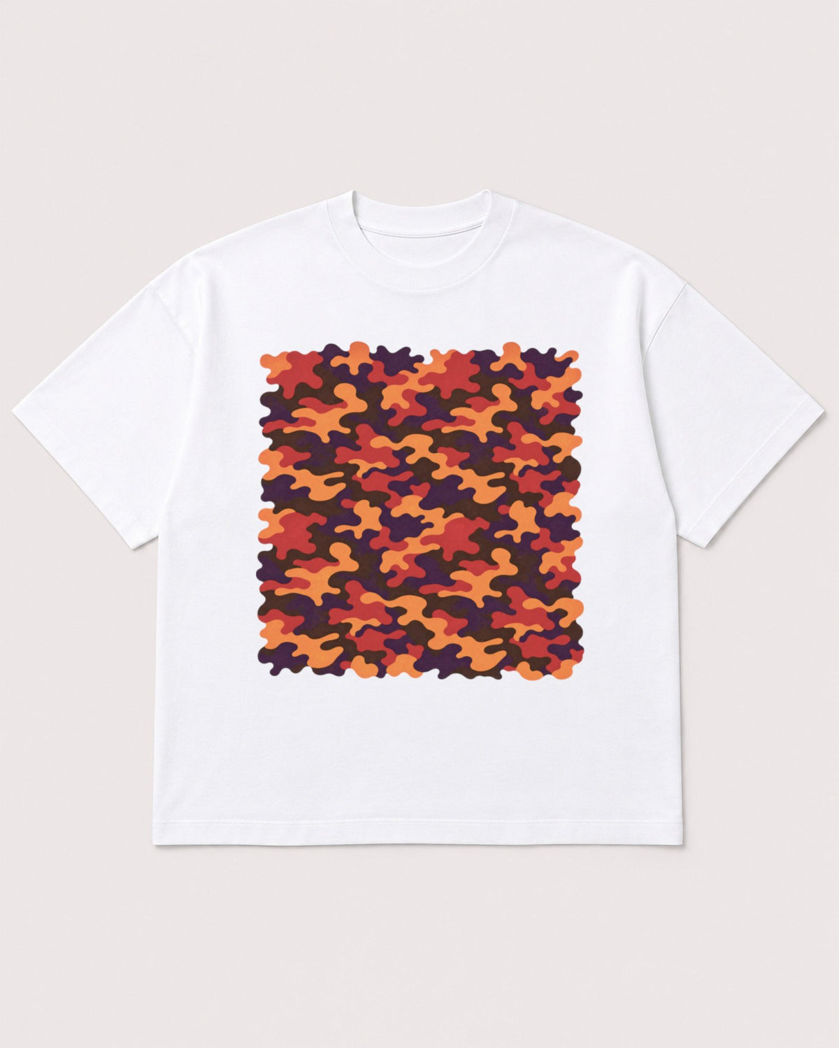 Mockup Boxy Heavyweight Tee White product