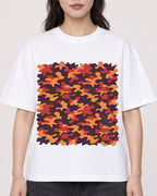 Mockup Boxy Heavyweight Tee White female close-up 03