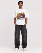 Mockup Boxy Heavyweight Tee White male full-body 05