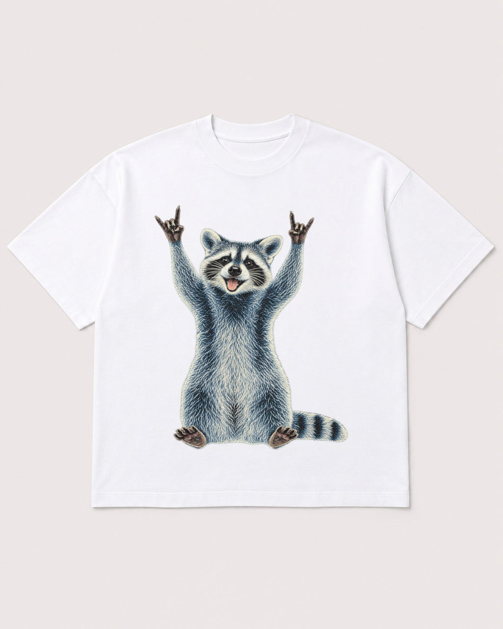 Mockup Boxy Heavyweight Tee White product