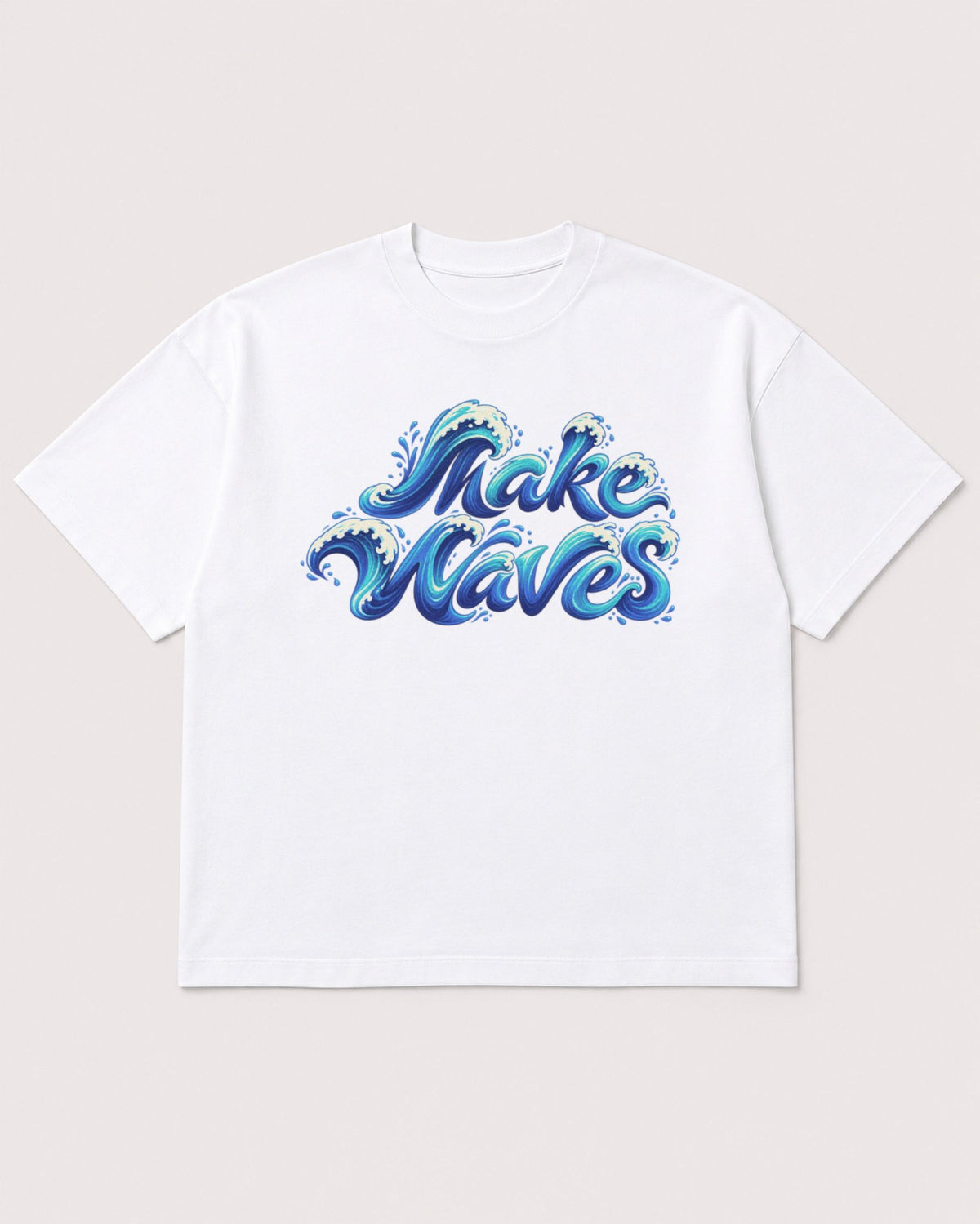 Mockup Boxy Heavyweight Tee White product