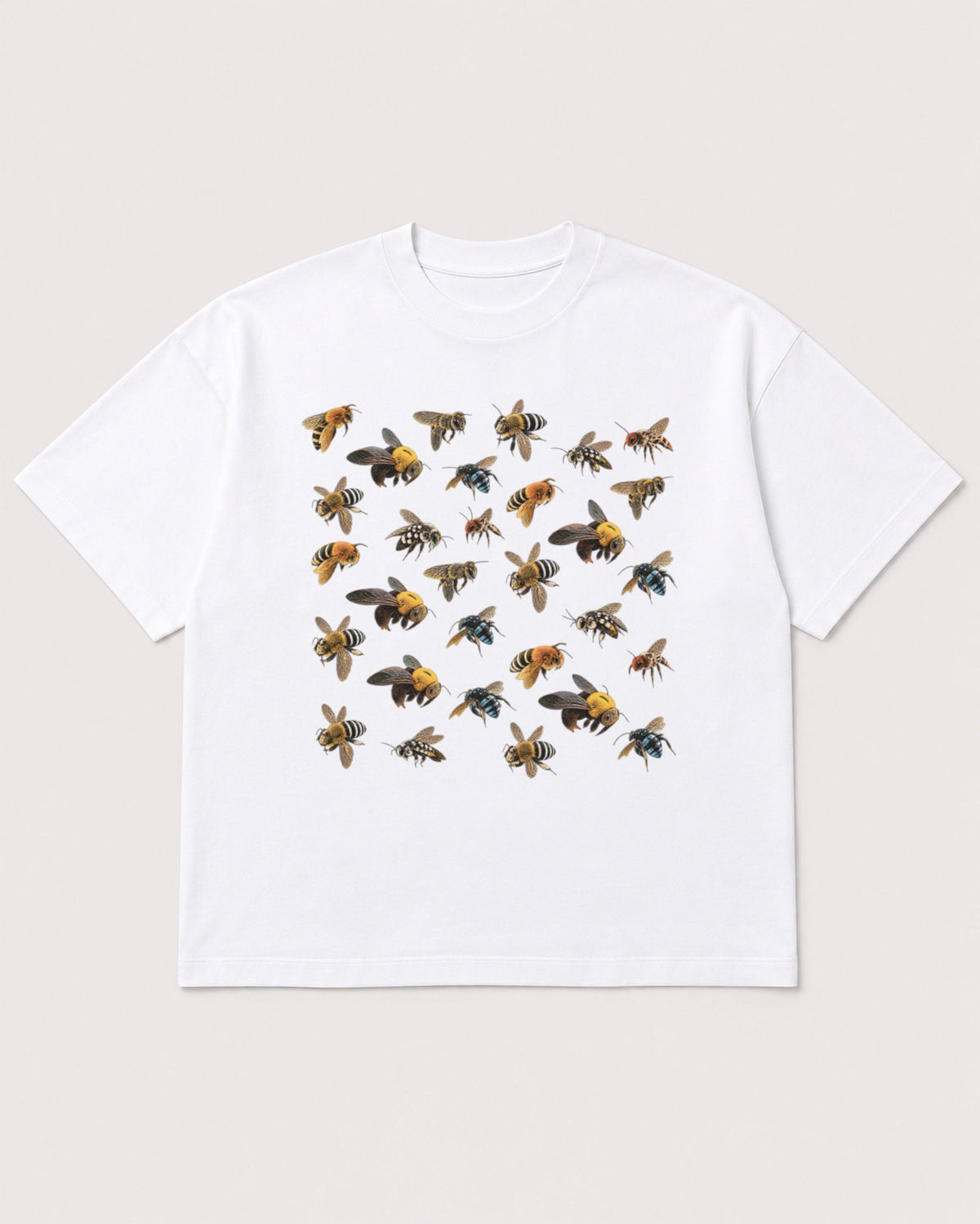 Mockup Boxy Heavyweight Tee White product